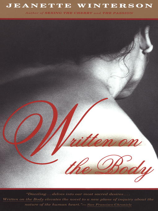 Title details for Written on the Body by Jeanette Winterson - Wait list
